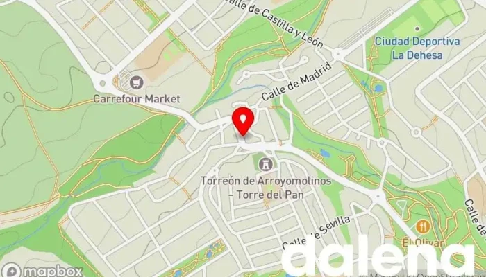 mapa de La Despensa Express Arroyomolinos Supermercado en Arroyomolinos