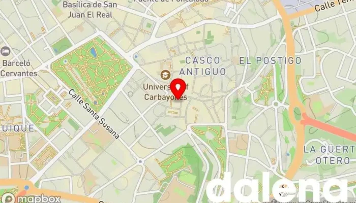mapa de La Negra Flor Frutería en Oviedo