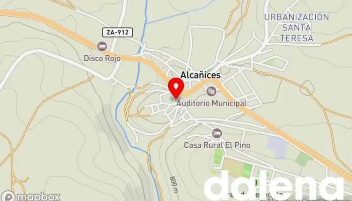 mapa de La Plaza Supermercado - Alcañices Covirán Supermercado en Alcañices