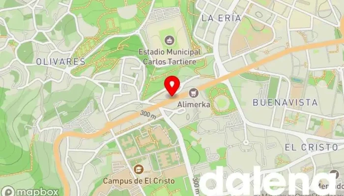 mapa de La Quintana Tienda de alimentación, Supermercado en Oviedo
