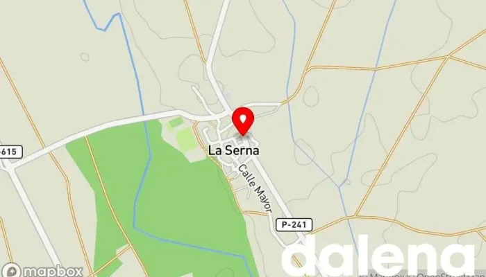 mapa de La Serna  en La Serna