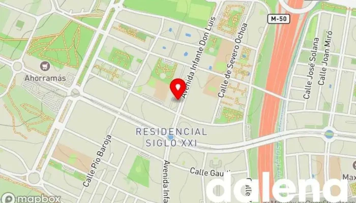 mapa de La Sirena Tienda de congelados, Tienda de alimentación en Boadilla del Monte