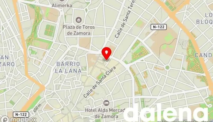 mapa de La Tienda de Asun Tienda de alimentación en Zamora