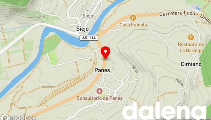mapa de LACUERRE Tienda general en Panes