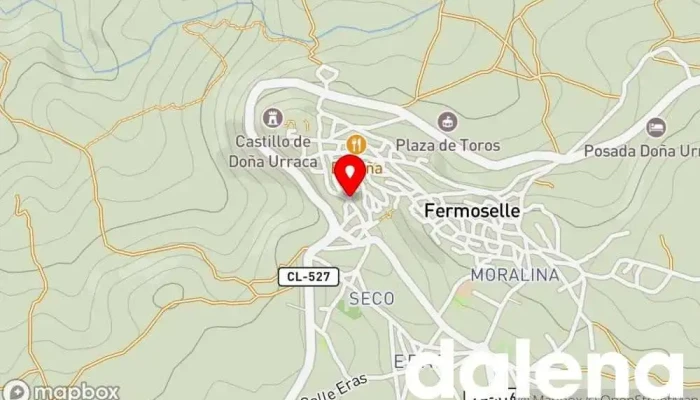 mapa de Las Delicias de Arribes Tienda de alimentos naturales en 9