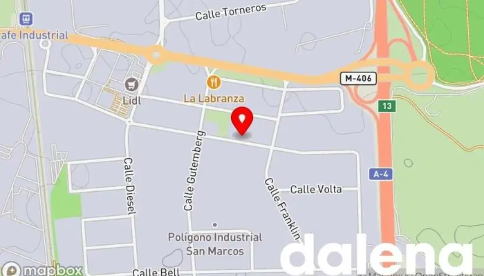 mapa de LEYFAM Supermercado en Getafe