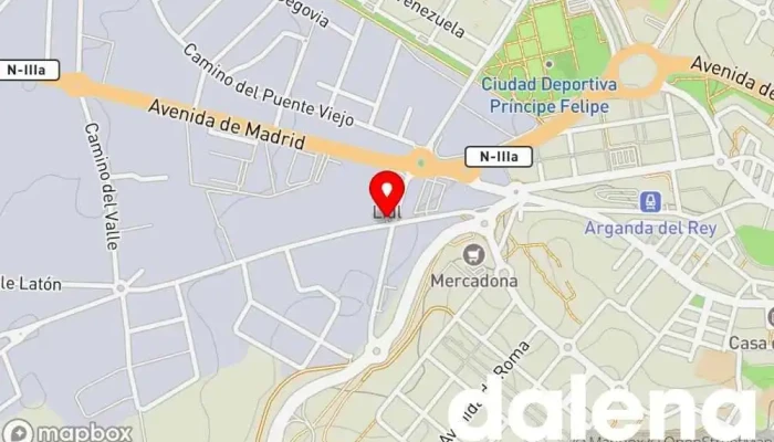 mapa de Lidl Supermercado de descuentos, Supermercado en Arganda del Rey