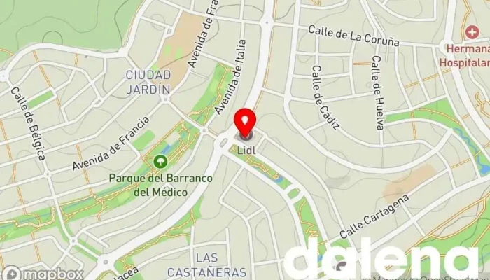 mapa de Lidl Supermercado de descuentos, Supermercado en Arroyomolinos