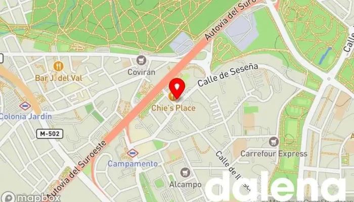 mapa de Lidl Supermercado de descuentos, Supermercado en Madrid