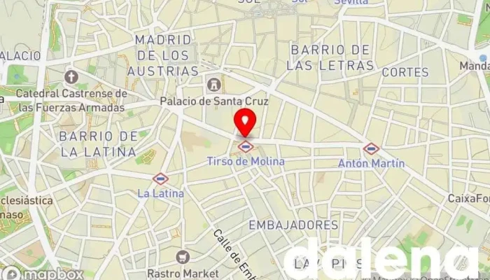 mapa de Lidl Supermercado de descuentos, Supermercado en Madrid