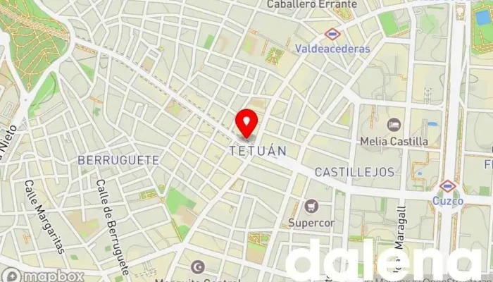 mapa de Lidl Supermercado de descuentos, Supermercado en Madrid