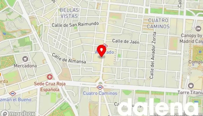 mapa de Lidl Supermercado de descuentos, Supermercado en Madrid