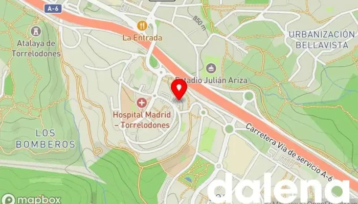 mapa de Lidl Supermercado de descuentos, Supermercado en Torrelodones