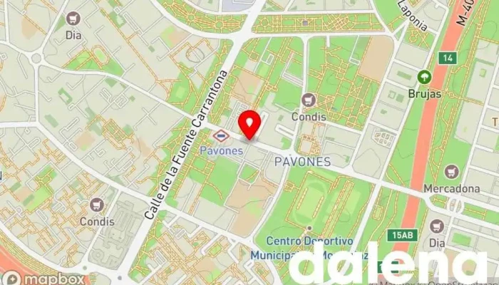 mapa de Lidl Supermercado de descuentos, Supermercado en Madrid