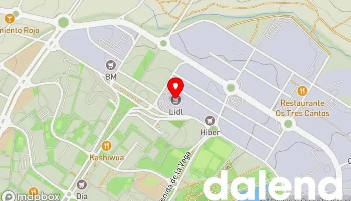 mapa de Lidl Tres Cantos Supermercado de descuentos, Supermercado en Tres Cantos