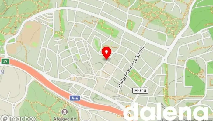 mapa de liVre Granel Tienda de alimentos naturales, Tienda de productos orgánicos, Pastelería en Torrelodones