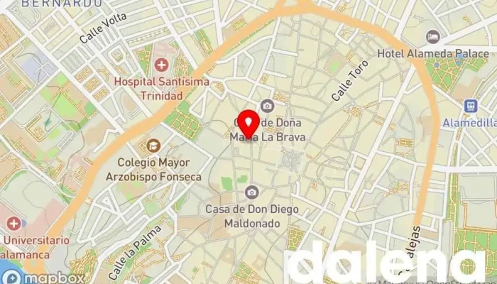 mapa de Lupa Supermercado Supermercado, Carnicería, Tienda de fiambres, Pescadería, Frutería en Salamanca