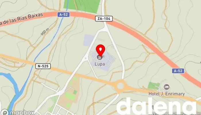 mapa de Lupa Supermercados Supermercado en N28