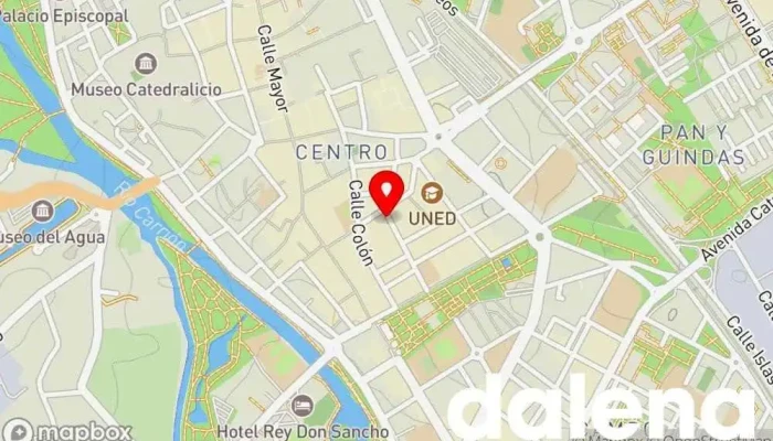 mapa de Manda Huevos Tienda de alimentación en Palencia
