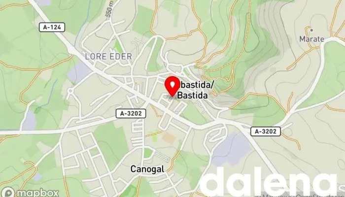 mapa de Mercabastida Supermercado en Bastida