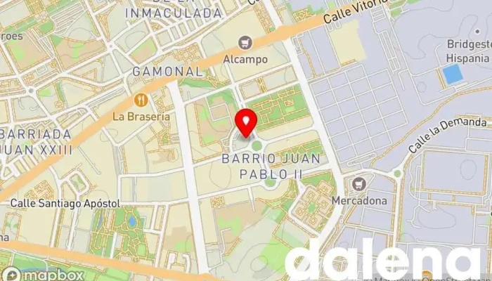 mapa de Mercado de Gamonal Mercado en Burgos