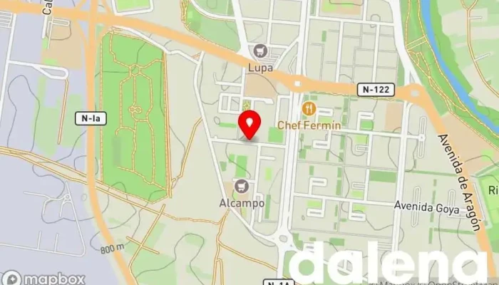 mapa de Mercado Directo Tienda de alimentación en Aranda de Duero