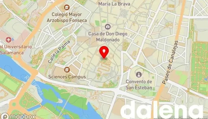 mapa de Mercado navideño Supermercado en Salamanca