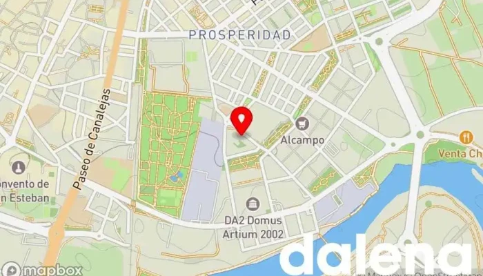 mapa de Mercadona Supermercado en Salamanca