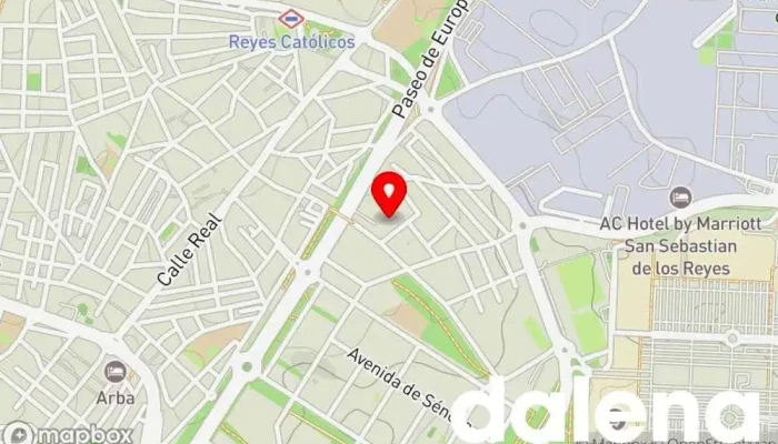 mapa de Mercadona Supermercado en San Sebastián de los Reyes