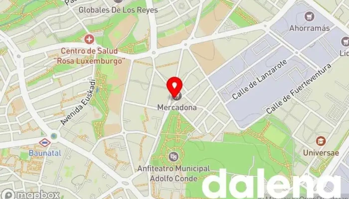 mapa de Mercadona Supermercado en San Sebastián de los Reyes