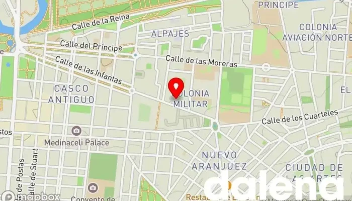 mapa de Mercadona Supermercado en Aranjuez