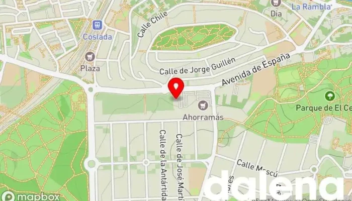 mapa de Mercadona Supermercado en Coslada