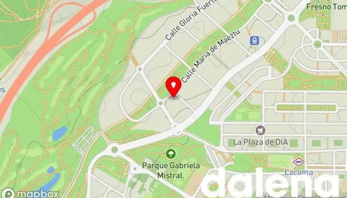 mapa de Mercadona Supermercado en Madrid