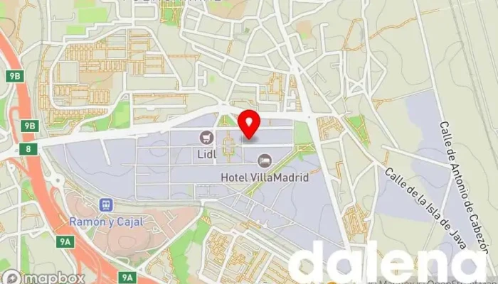 mapa de Mercadona Supermercado en Madrid