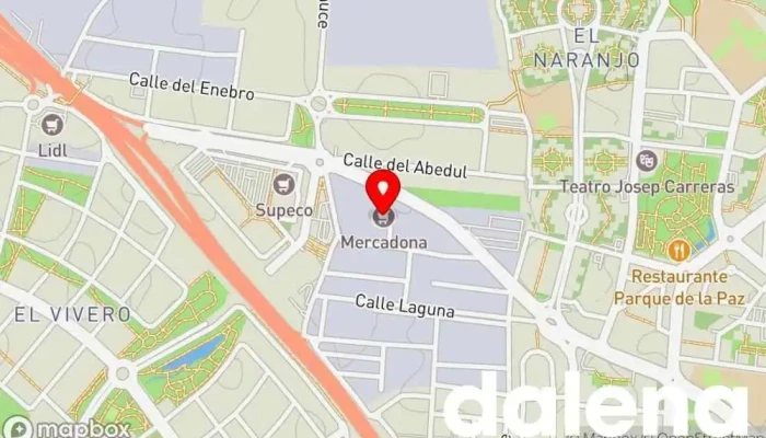 mapa de Mercadona Supermercado en Fuenlabrada
