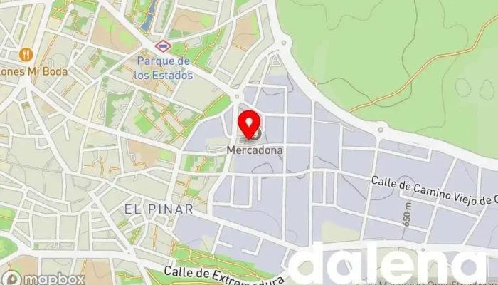 mapa de Mercadona Supermercado en Fuenlabrada