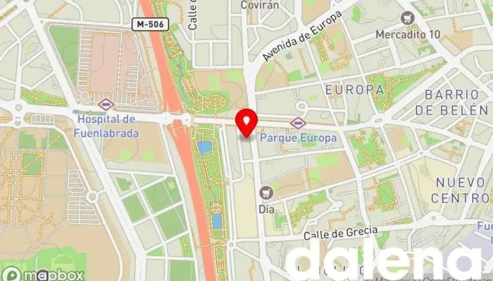 mapa de Mercadona Supermercado en Fuenlabrada