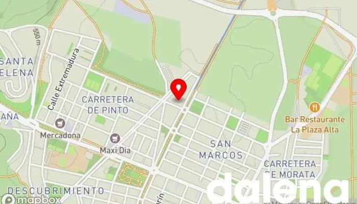 mapa de Mercadona Supermercado en San Martín de la Vega
