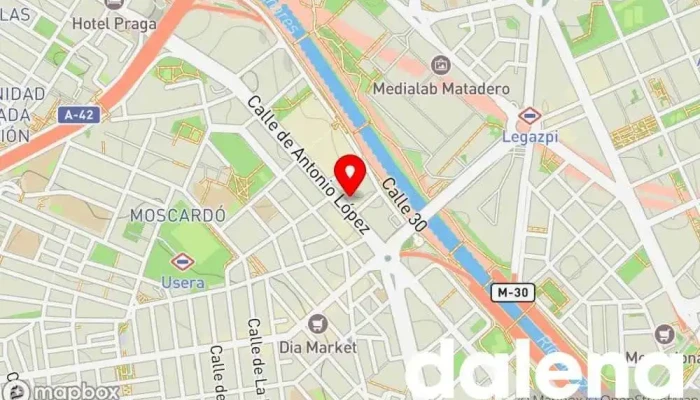 mapa de Mercadona Supermercado en Madrid