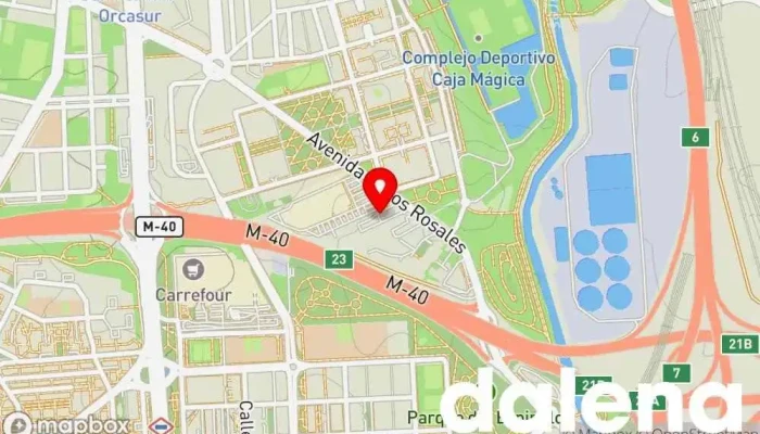 mapa de Mercadona Supermercado en Madrid