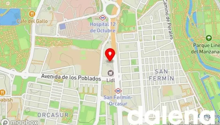 mapa de Mercadona Supermercado en Madrid