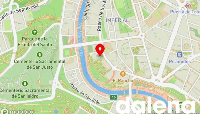 mapa de Mercadona Supermercado en Madrid