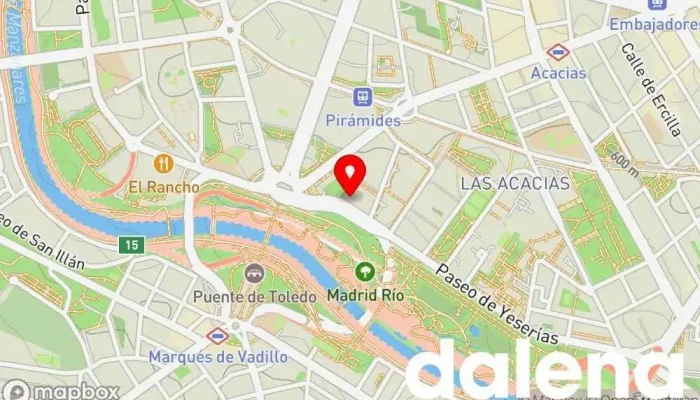 mapa de Mercadona Supermercado en Madrid