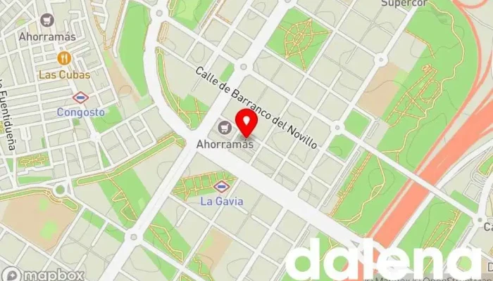 mapa de Mercadona Supermercado en Madrid
