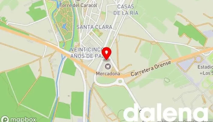 mapa de Mercadona Supermercado en S/N