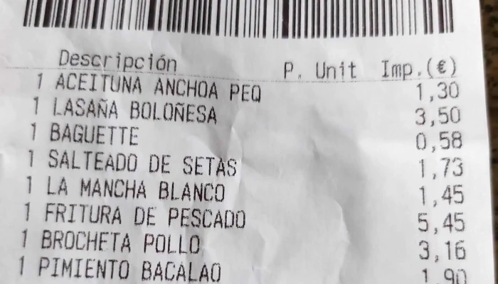 Mercadona -  Puntaje - Madrid