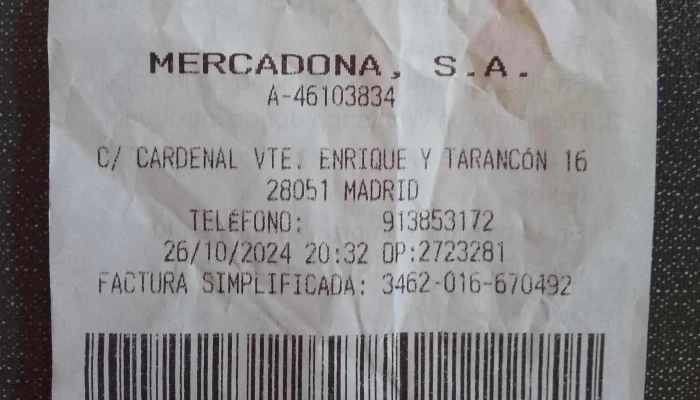 Mercadona -  Videos - Madrid