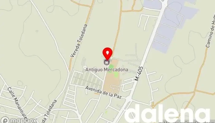 mapa de MercaMax Supermercado en Griñón