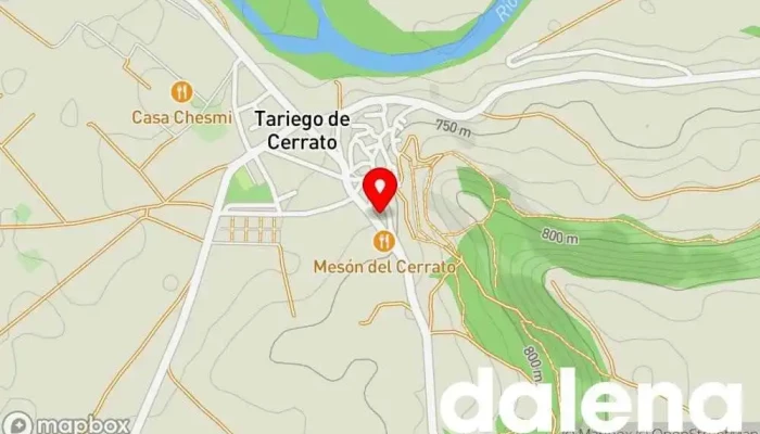 mapa de Mesón del Cerrato Restaurante, Restaurante de cocina castellana, Restaurante mediterráneo, Restaurante de cocina española en Tariego de Cerrato