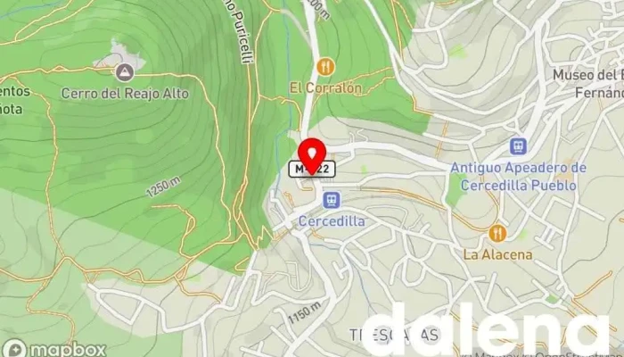 mapa de MIGUÉLEZ MAYORAL Tienda de artículos para el hogar en Cercedilla